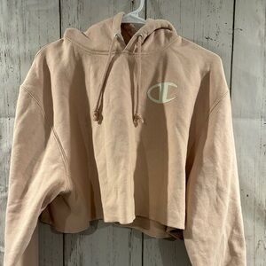 Champion cropped hoodie